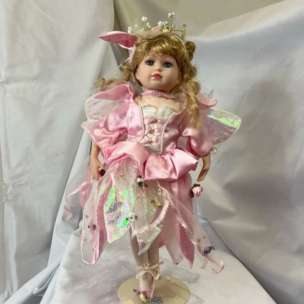 The Brass Key, Fairy Princess/ Ballerina Porcelain Doll 16in - Picture 8 of 10